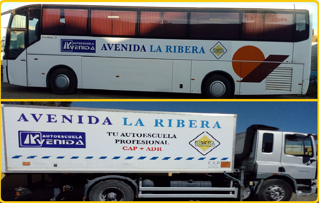 permiso conducir para bus camión trailer para autoescuelas en Ceuta