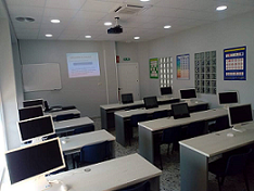 vista de aulas de Autoescuela Antonio La Ribera Ceuta