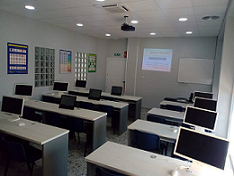 vista de clases de Autoescuela Antonio La Ribera Ceuta